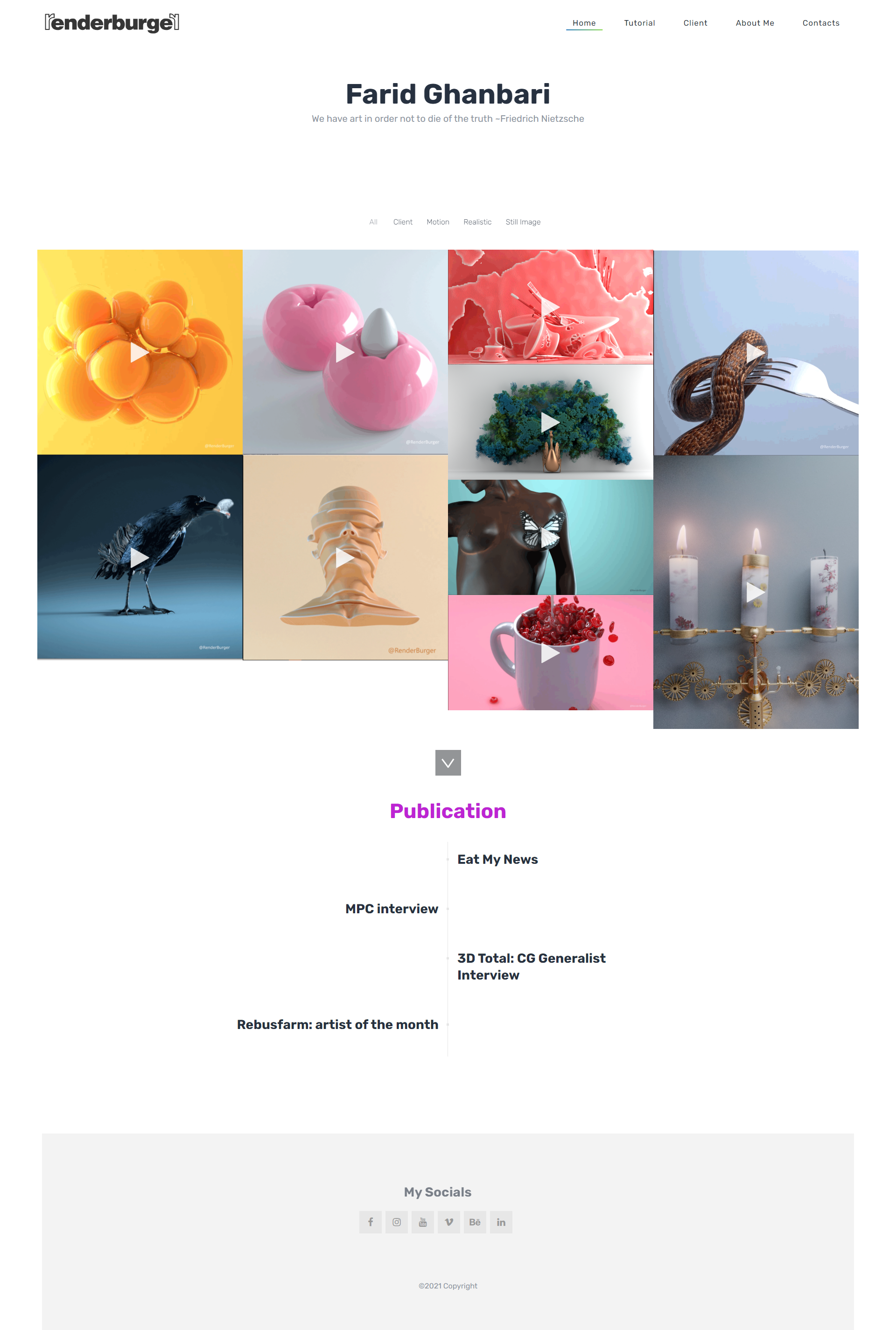 طراحی سایت شخصی